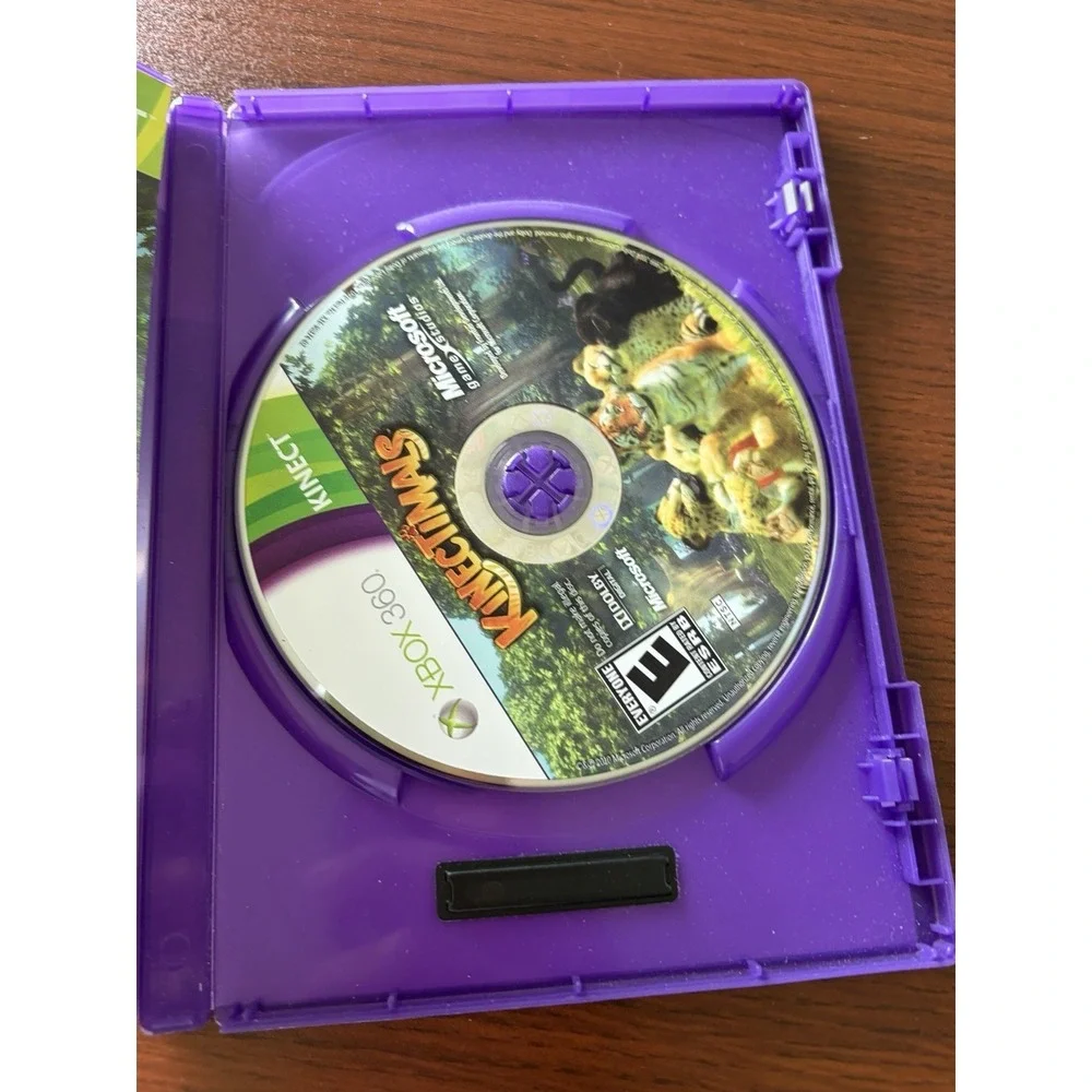 Kinectimals (Microsoft Xbox 360, 2010) GAME COMPLETE w/MANUAL ANIMAL CUB FRIENDS